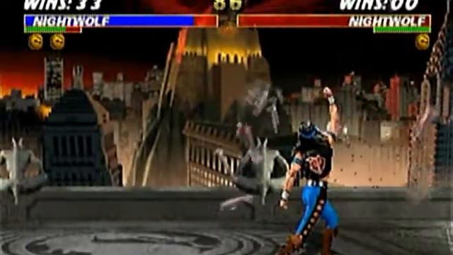 Mortal Kombat Trilogy - Nintendo 64 - Nightwolf - Brutality