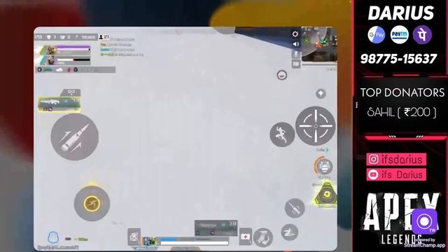 ?APEX LEGENDS MOBILE SEASON 3 LIVE PREDATOR RANK PUSH