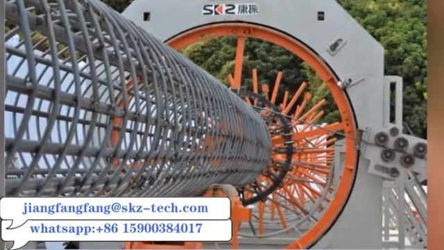 Станок для производства арматурного каркаса буронабивных свай