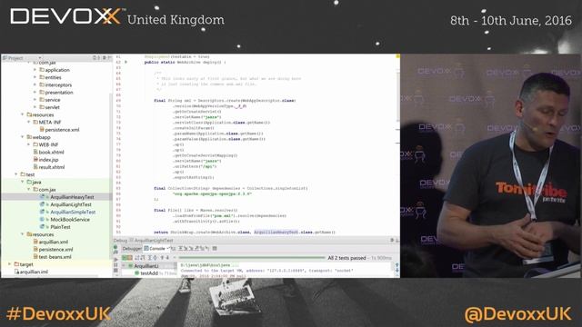 Arquillian Cube: Production Near Unit Tests Against Docker Images by Andy Gumbrecht
