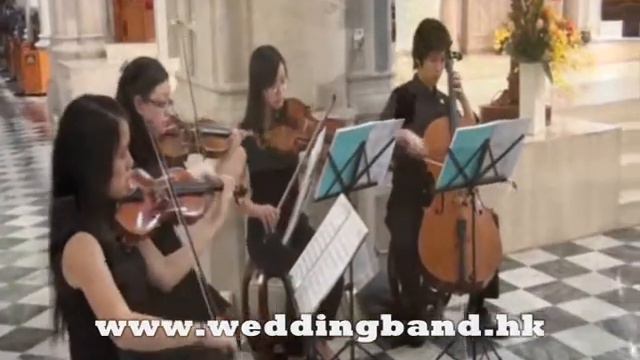 17Oct2009 Wedding Band hong kong String Quartet piece 2 indoor.wmv