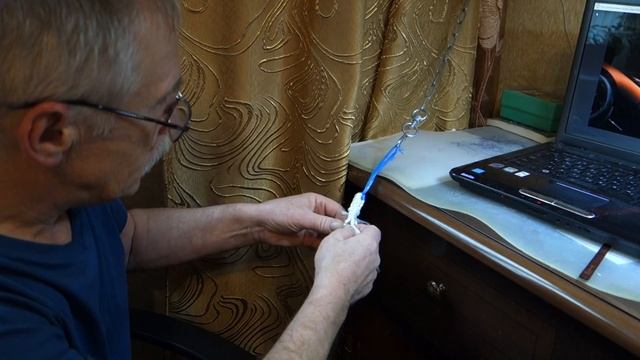 АВОСЬКА СССР 2- й способ. homemade String bag fishnet bag