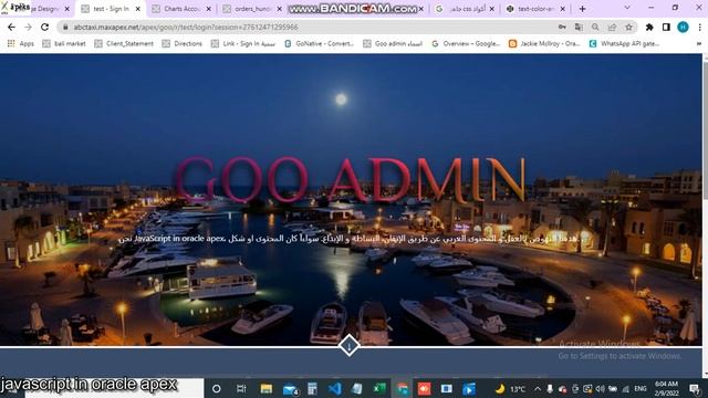 Oracle APEX Simple Login Page  CSS