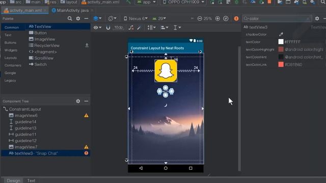 ConstraintLayout Tutorial  - Responsive Layout - Layout Design using Constraint Layout