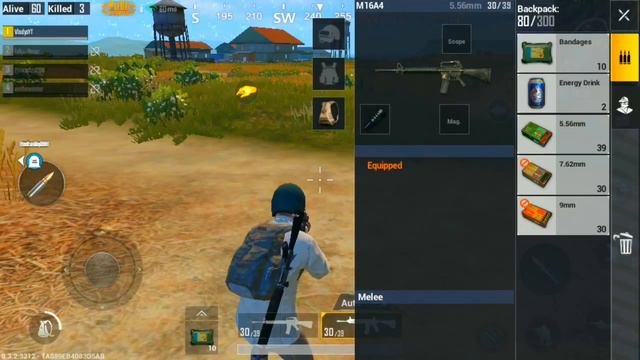 (PUBG).На мобильном устройстве Баги Приколы и Топ 1
