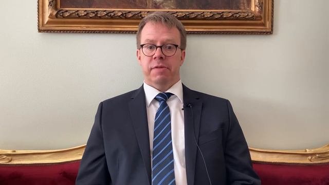 Поздравление со 100-ем «Иностранки» от Чрезвычайного и Полномочного Посла Финляндии Антти Хелантеря