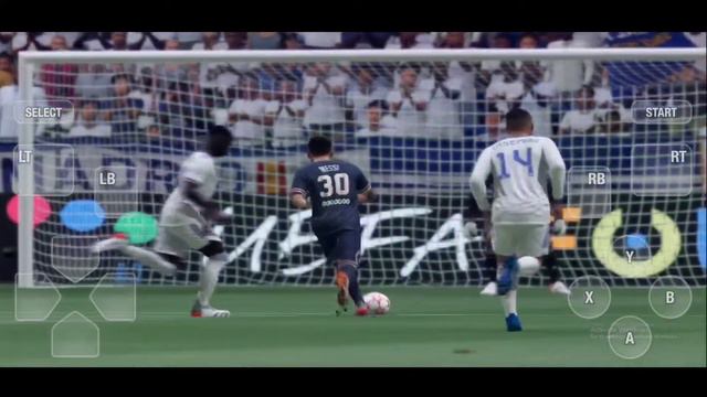 Real Madrid VS PSG UCL Match - FIFA 22 Mobile Emulator Android & IOS Gameplay #11