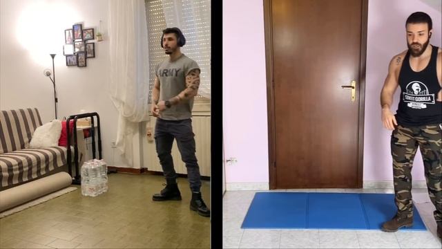 ALLENAMENTO ESERCITO ITALIANO IN CASA