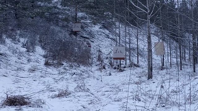 МР-27ЕМ отстрел пули ПОЛЕВА-6 на 50м