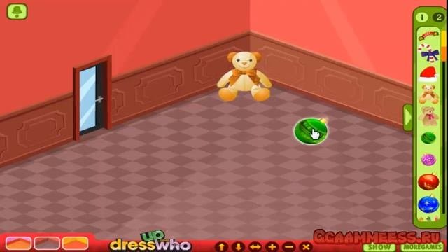 Игры для девочек Новогодний интерьер
