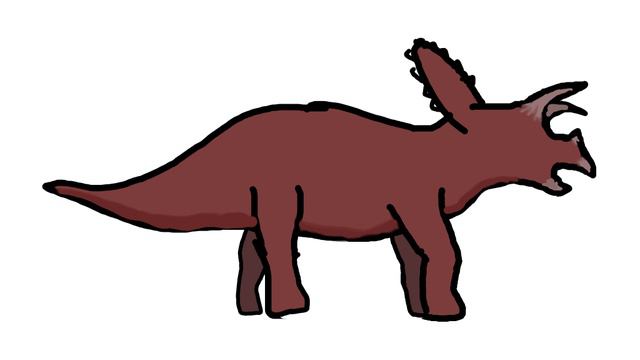 Трицератопс #динозавр