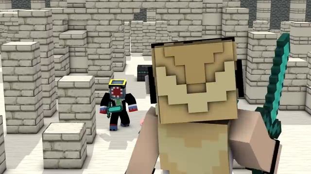 Minecraft song!! Psycho Girl 15 - Psycho Girl vs Hacker Song A minecraft Video with Song