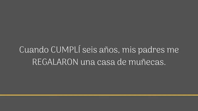 PRETERITE, IMPERFECT AND PAST CONTINUOUS (EN ESPAÑOL) + EXERCISES #spanish #español #exercises