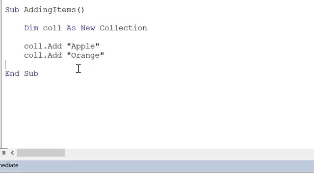 Excel VBA Collections: How to use Collections (1/5)