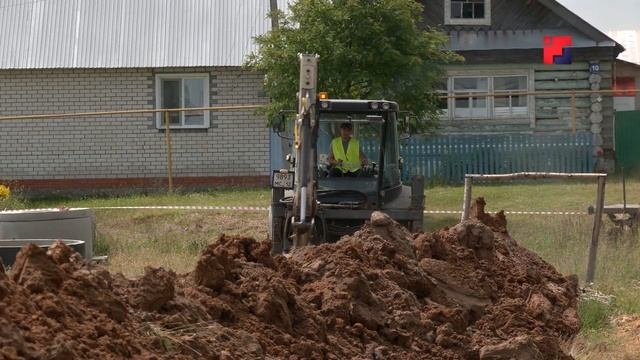 Марий Эл ТВ: В деревне Чодраял и Арино Моркинского района строят водопровод