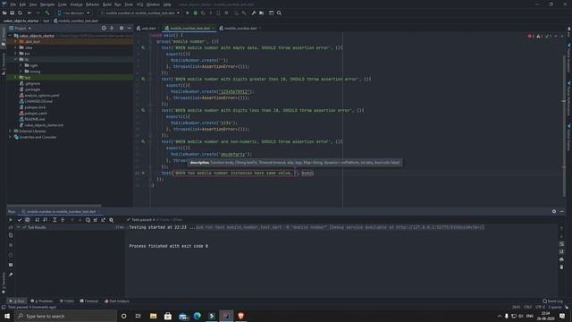Value Objects in Dart