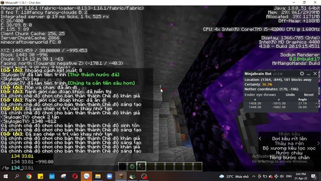 test ninjabrain bot lần 2