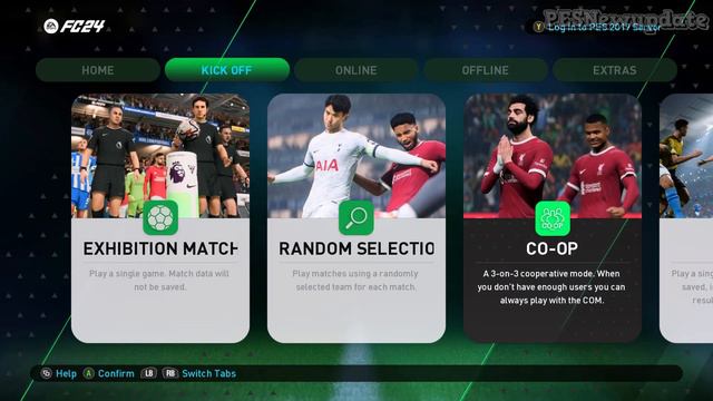 PES 2019 Menu EA FC 24 by PESNewupdate