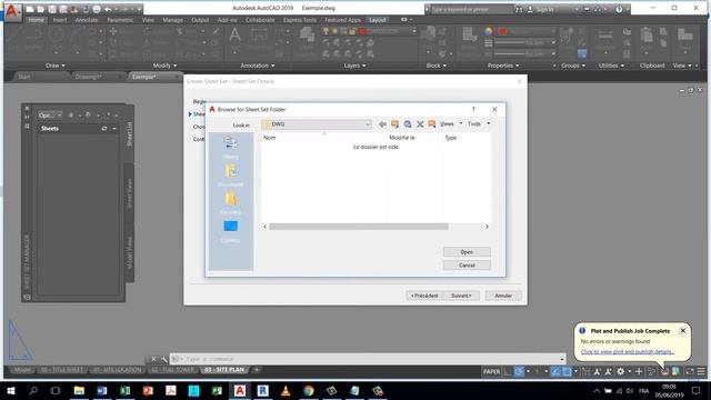 Comment imprimer un projet en un seul fichier PDF sur autocad