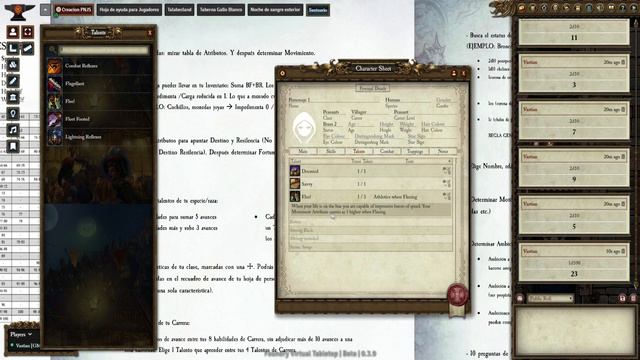 Warhammer Fantasy RolePlay 4ª Edición - Creación De Personajes En Foundry VTT