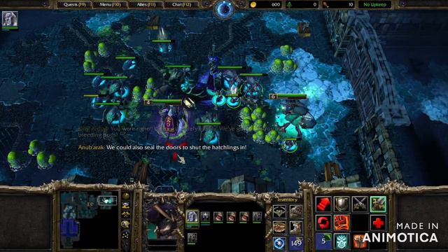 Warcraft III Reforged 2-Player Co-Op (Hard Mode) Part 54: Scourge Campaign 07
