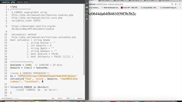 PHP - $ COOKIE and cookies