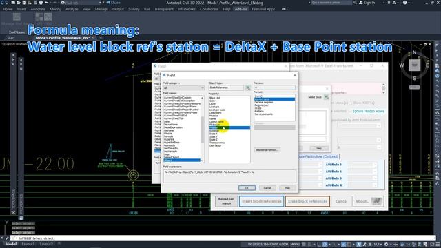 (V1.1P) NTCL_BlockFromExcel (AutoCAD® Attribute blockrefs. creation from Microsoft® Excel®) - Mode
