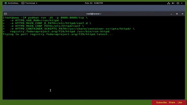 Deploy Podman And Buildah on Rocky Linux 8.5