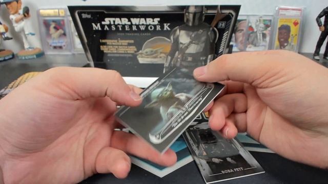 2020 Topps Star Wars Masterwork 4 Box Half Case Break #1