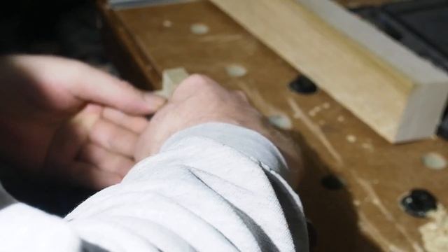 Making A Footstool Prototype for A New Lounge Chair Design.