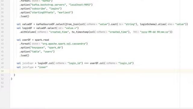Joining Stream To Static Source