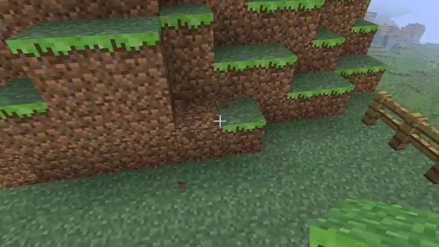Дом на скале в minecraft.