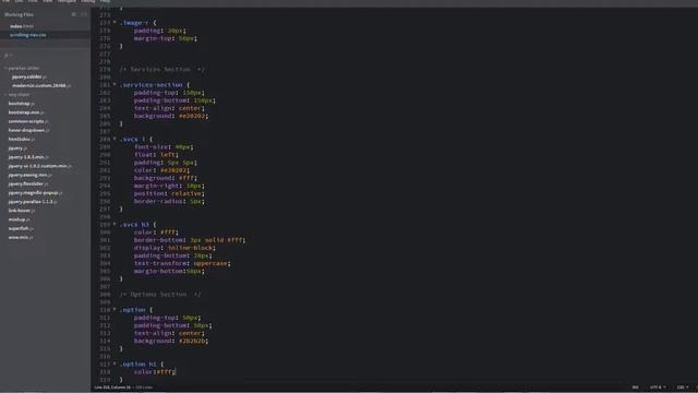 Bootstrap one page scrolling site part 9 - Twitter Bootstrap