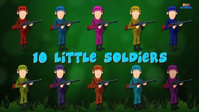 Ten Little Soldiers