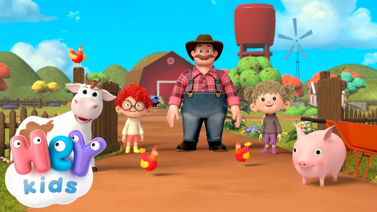 Bienvenue à la ferme ! | Chansons avec des animaux pour enfants | HeyKids en Français