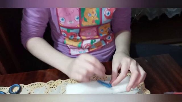 Валяние шерсть кит игрушка