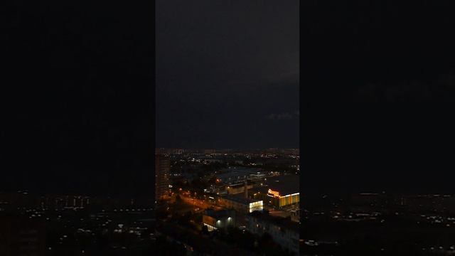 гроза над Краснодаром. 13.09. 19:00