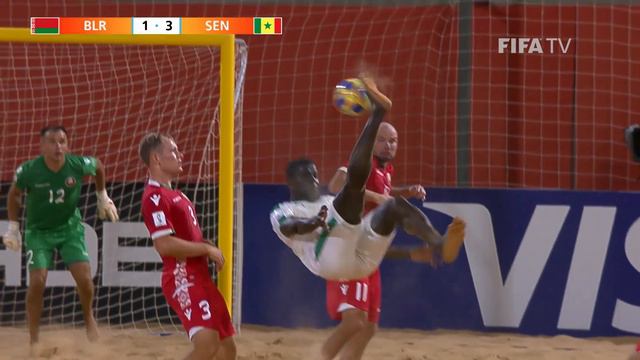 Mendy v Belarus [GOAL OF THE TOURNAMENT] - FIFA Beach Soccer World Cup, Paraguay 2019™