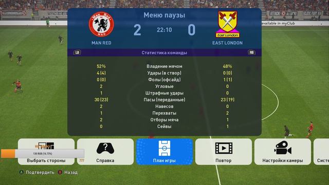 Прохождение PES 2019 [карьера]!