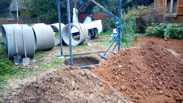 Копка колодца день 1