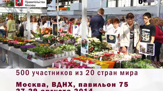 Рекламный ролик выставки "Цветы-2014"