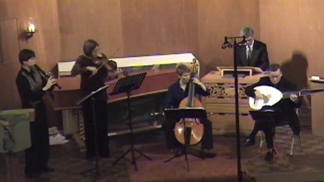Telemann: Trio Sonata in D Minor, Allegro. Voices of Music