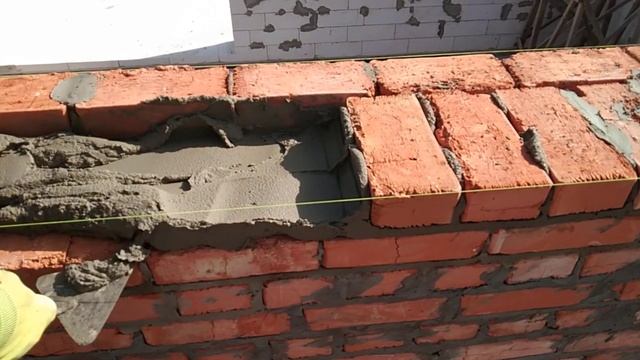 Кладка в прижим, майстер Сергій Полтава!