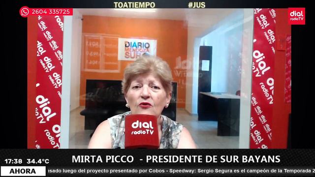 🔴Mirta Picco- Presidente De La Asociación Civil Sur Bayans🔴