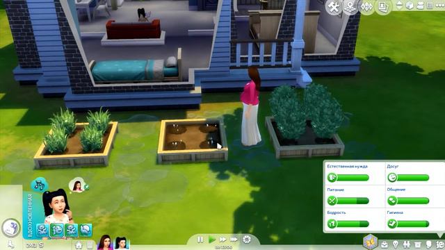 The Sims 4 - 100 Baby Challenge #7 Вторые роды