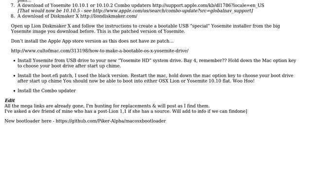 Apple: My Mac Pro 1,1 won't boot from any type of usb stick (4 Solutions!!)