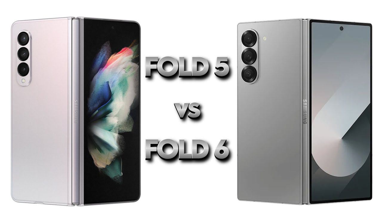 Сравнение Galaxy Z Fold 5 и Fold 6