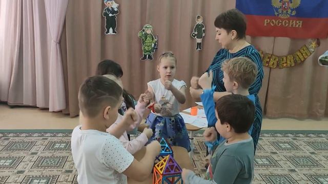 Коррекционно-развивающее занятие педагога-психолога "Смешные человечки"