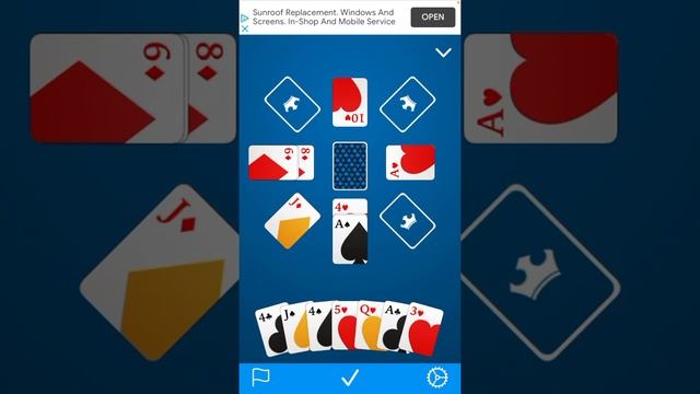 Kings Corner Game Play with Phenix JiRa