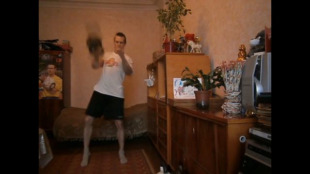 Рывок Гири 24 кг.150 раз за 5 мин.Snatch gira(kettlebell) 24 kg. 150 reps in 5 min.
